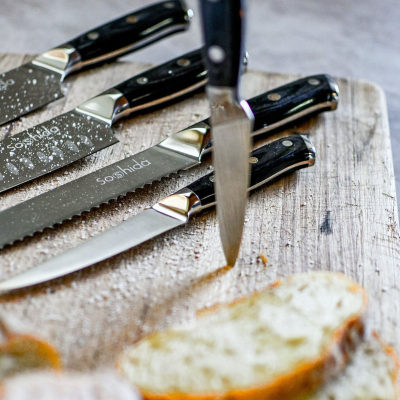 Soshida 8-Piece Ultra Chef Knife Set