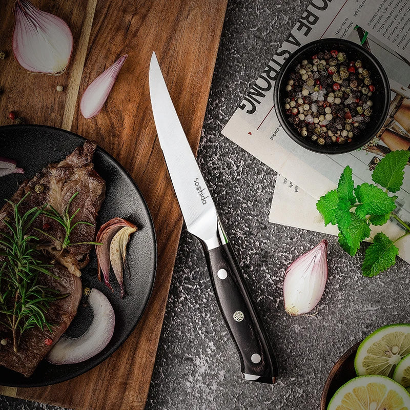 Soshida 4-Piece Steak Knife Set