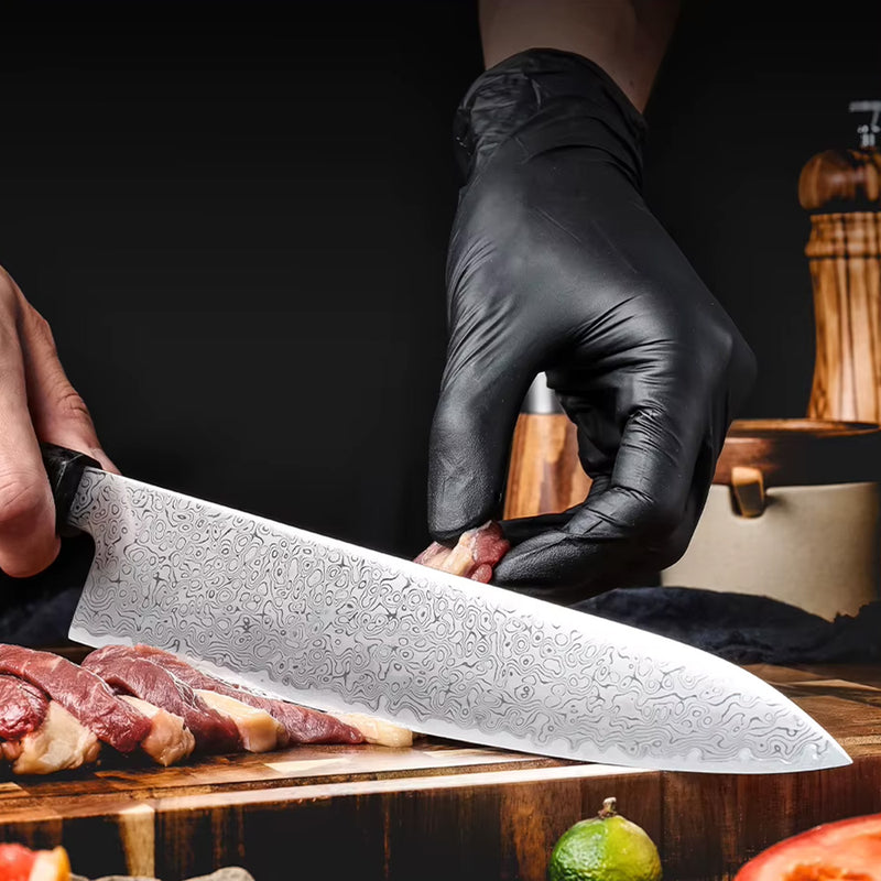 Soshida Legacy 9” Damascus Chef Knife