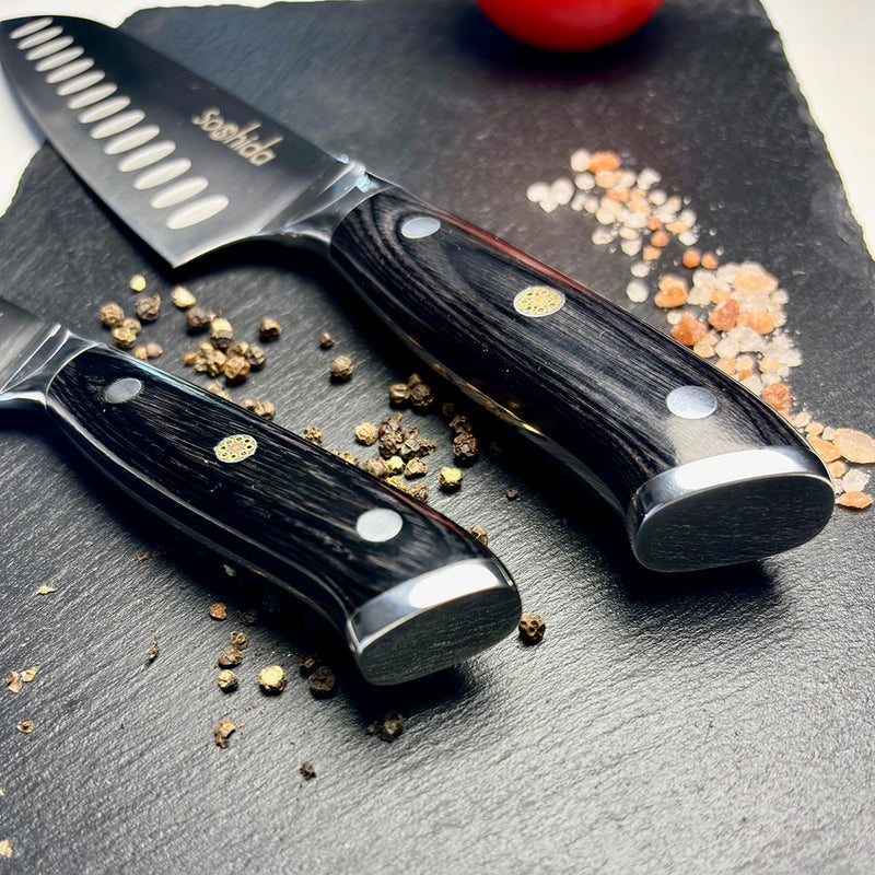 Soshida 4-Piece Ultra Chef Knife Set