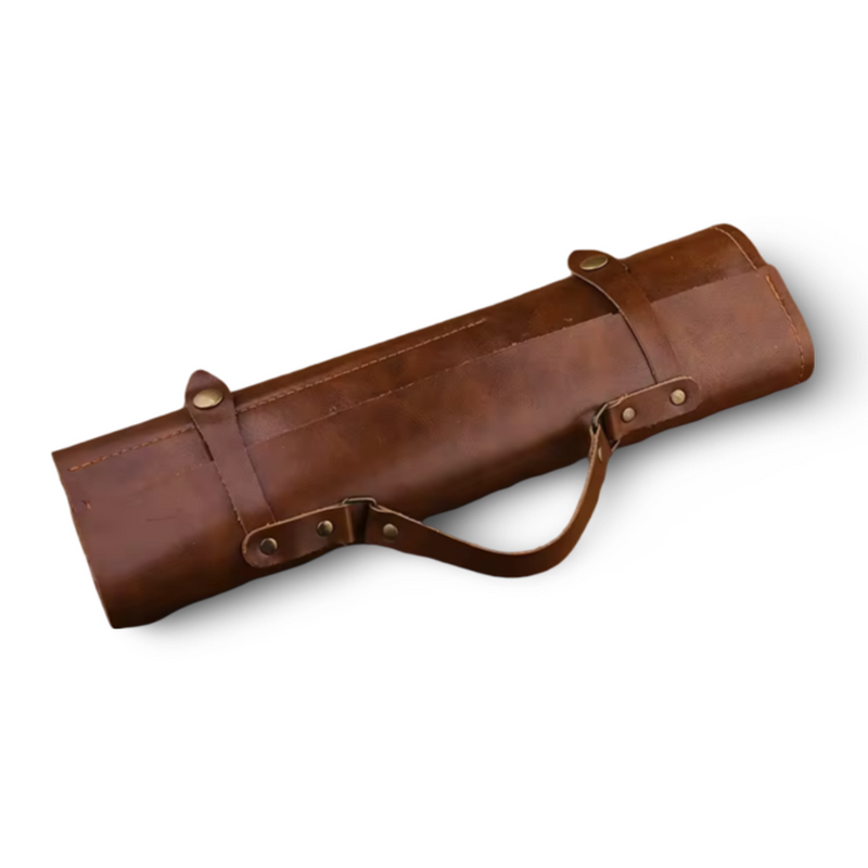 Soshida Knife Leather Carry Bag