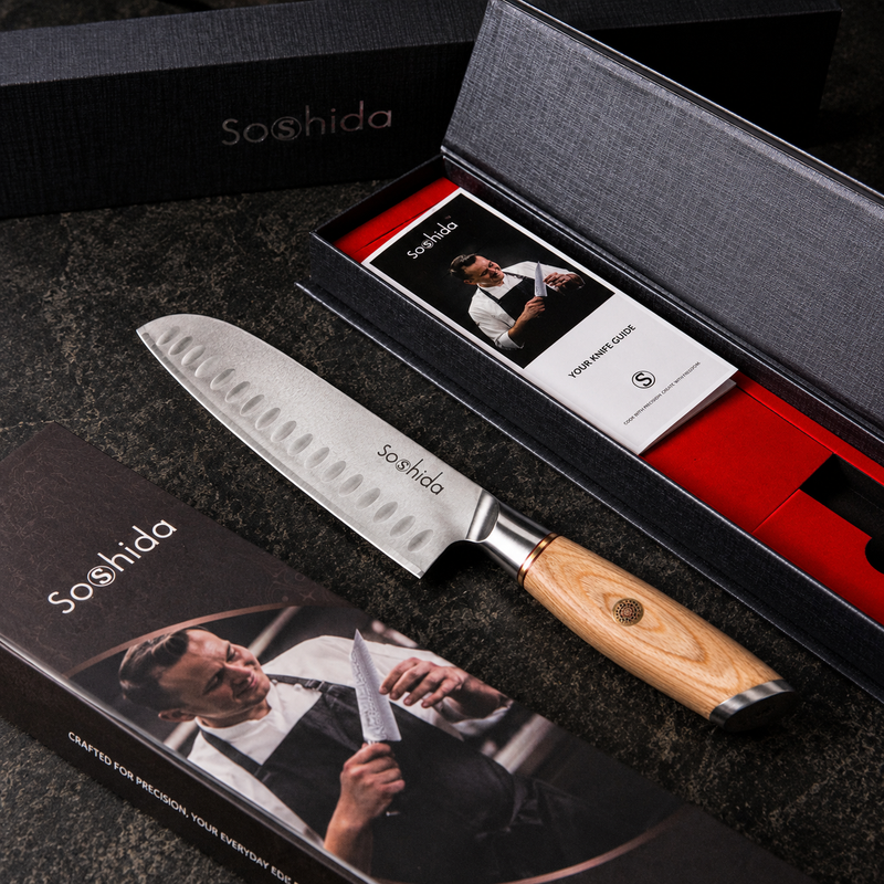 Soshida Pro 7" Santoku Knife