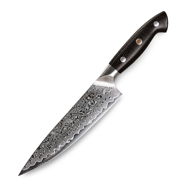 Chef Ollie Signature Damascus 7.5" Chef Knife