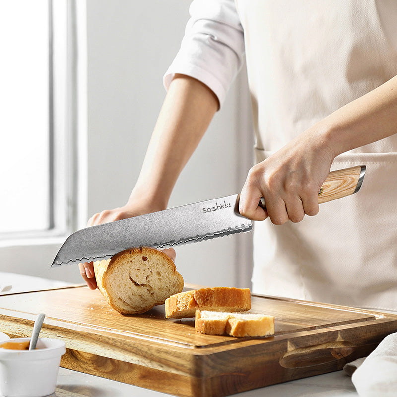 Soshida Pro 8.5" Bread Knife