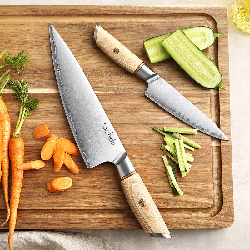 Soshida Pro 2-Piece Chef Knife Set