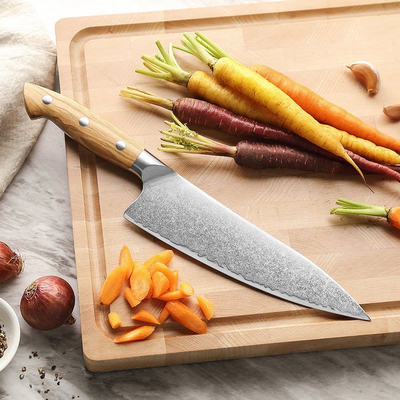 Soshida Luxe 8" 3-Layer Chef Knife