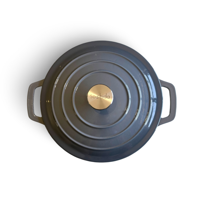Soshida Cast Iron Casserole - 20cm