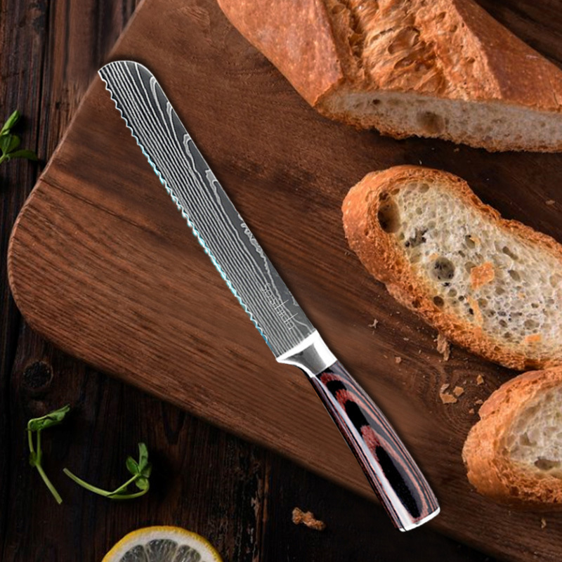 Soshida 8" Precision Bread Knife