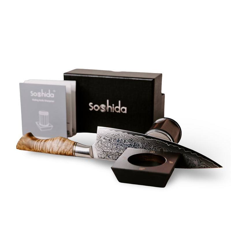 Soshida 400/1000 Rolling Knife Sharpener