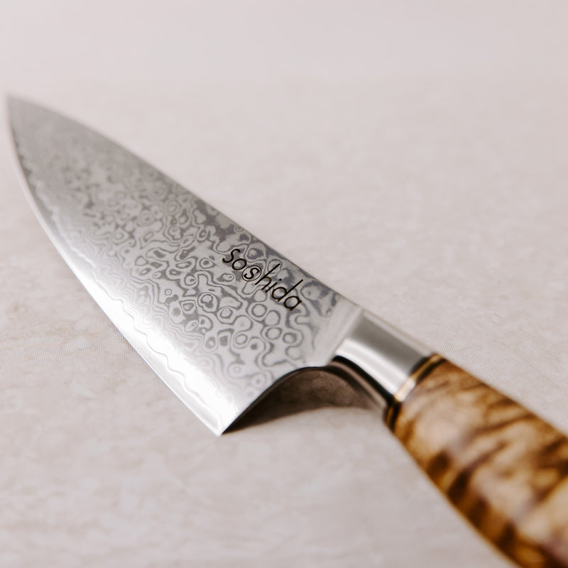 Soshida Pro V 8 Inch Damascus Chef Knife