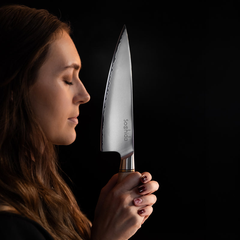 Soshida Professional 5 Piece Chef Knife Set