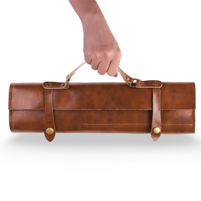 Soshida Knife Leather Carry Bag