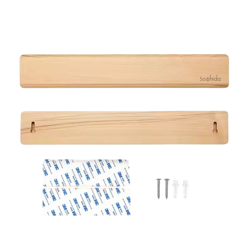 Soshida Wood Magnetic Knife Strip