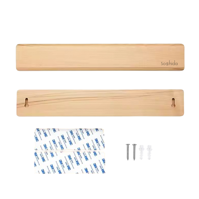 Soshida Wood Magnetic Knife Strip