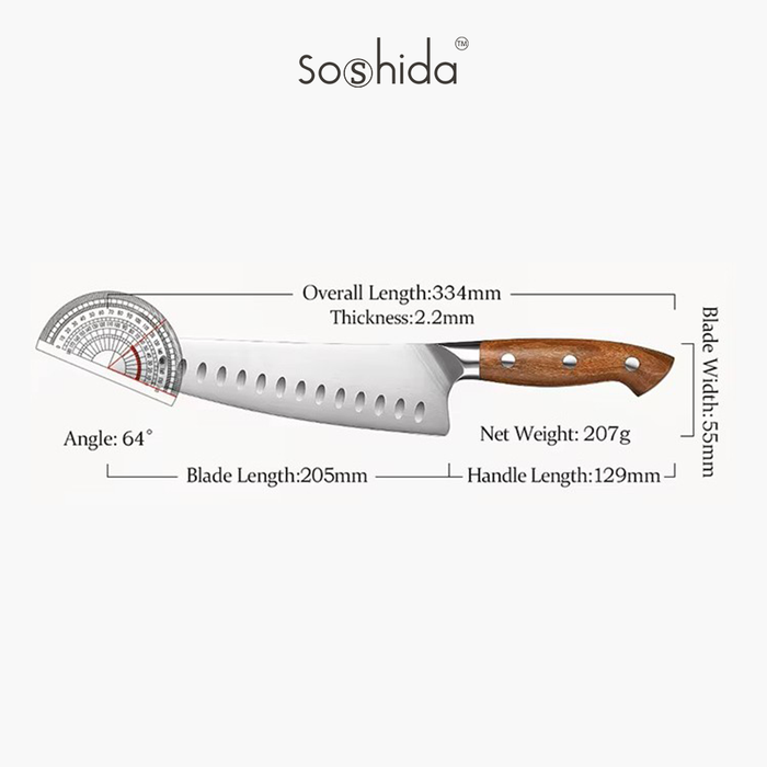 Soshida Meraki 8" Chef Knife