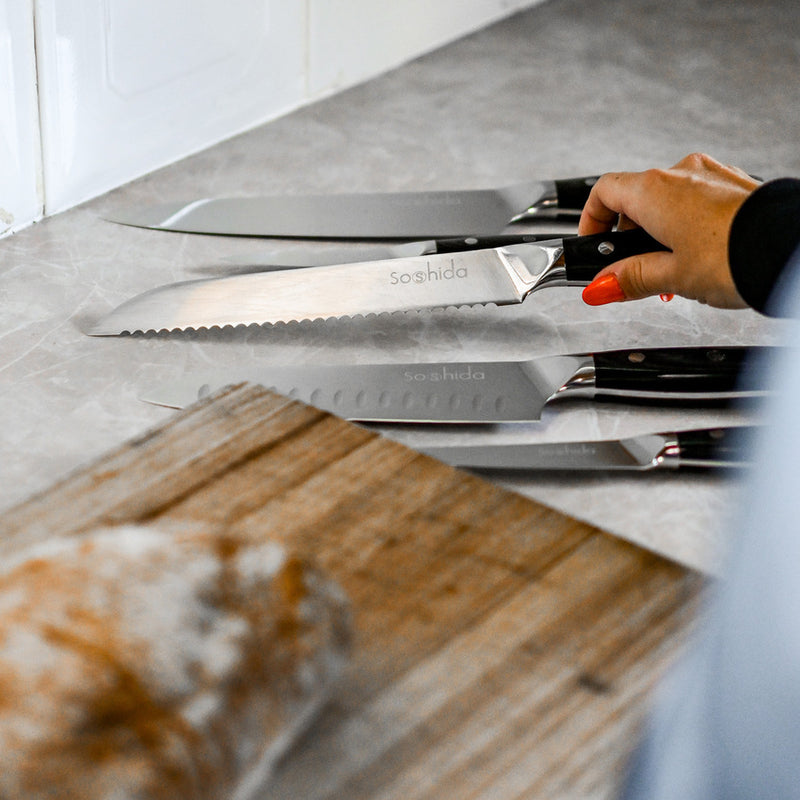 Soshida Ultra 5-Piece Chef Knife Set